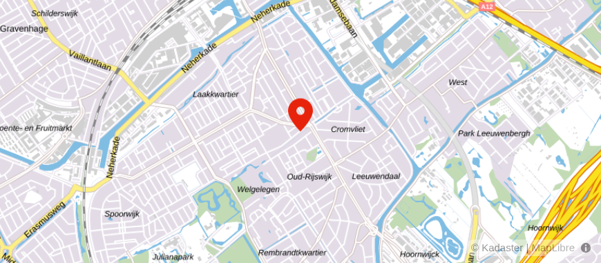 Locatie van Fleury Vastgoedbemiddeling
