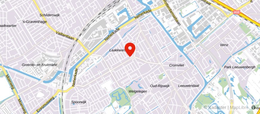 Locatie van De Hypotheker Den Haag Lorentzplein