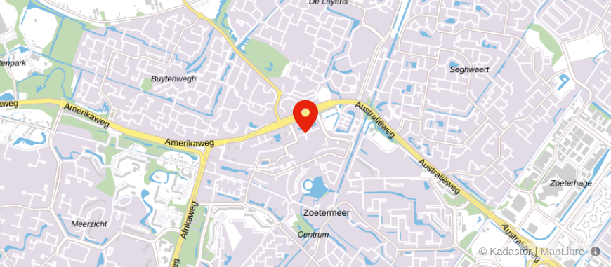 Locatie van Mr O. Rebel makelaar en taxateur