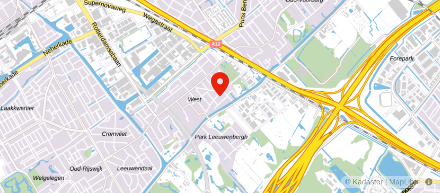 Locatie van HJF Advocaten
