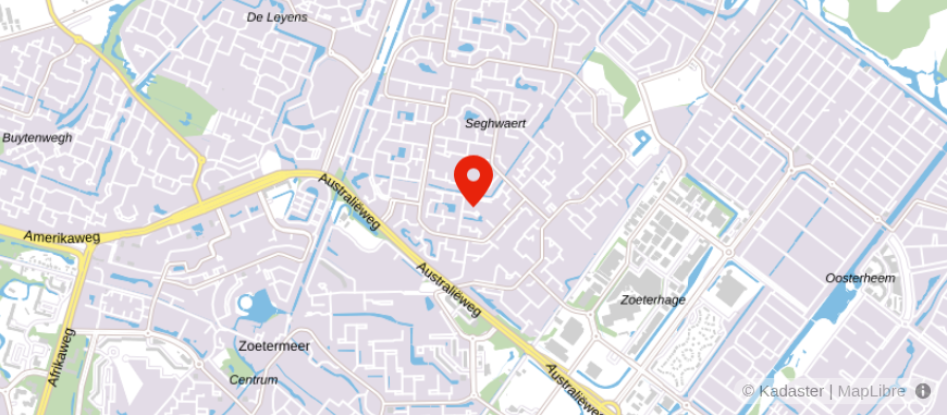 Locatie van Nijkamp & Partners
