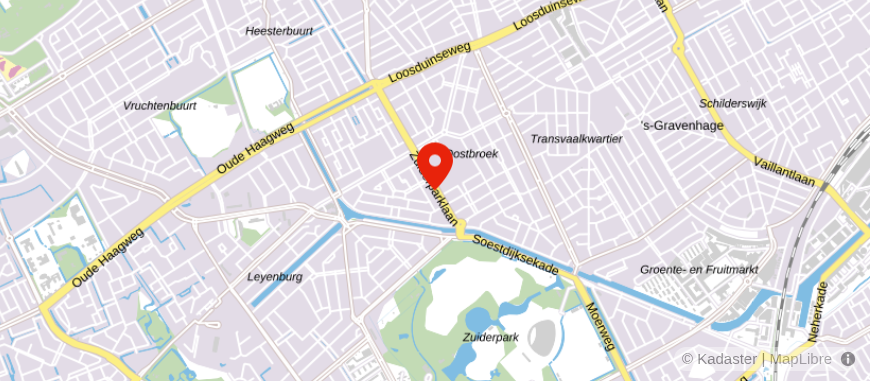 Locatie van Assurantiekantoor A. van der Linde