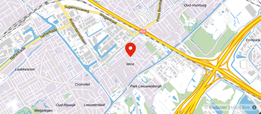 Locatie van Lamping Adviesgroep