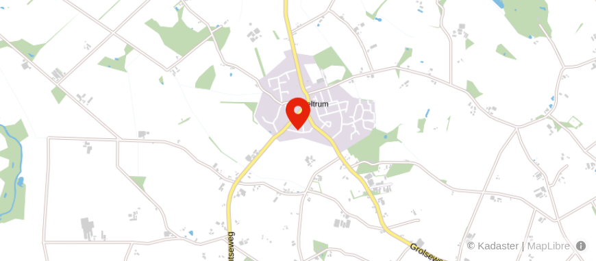 Locatie van Steentjes Beltrum