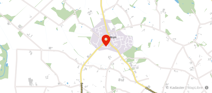 Locatie van Scharenborg Beltrum