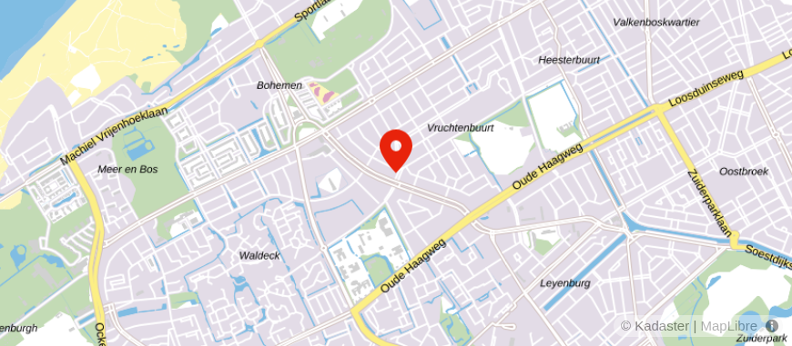Locatie van Olsthoorn NVM Makelaars Appelstraat