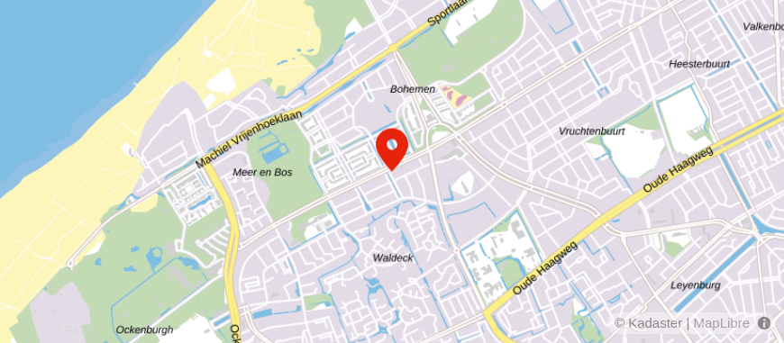 Locatie van Koeze Makelaars & Taxateurs