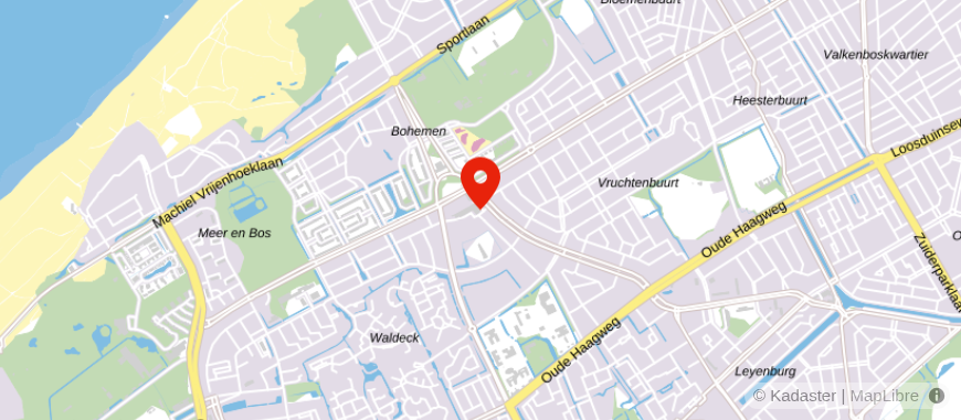 Locatie van Martijn de Lange Bedrijfsmakelaars