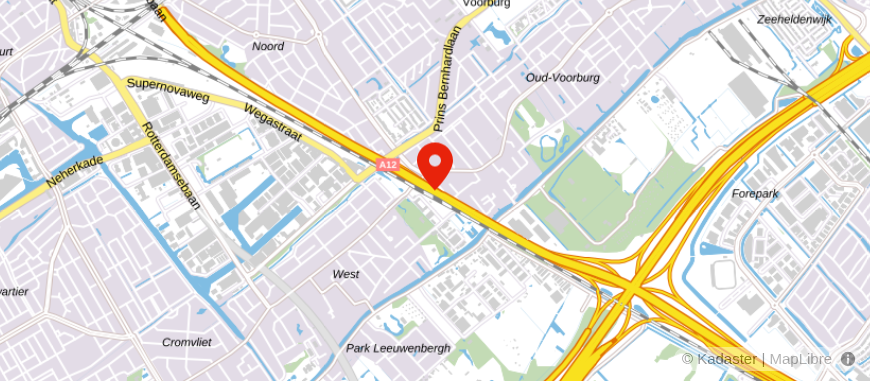 Locatie van Posthumus en De Winter