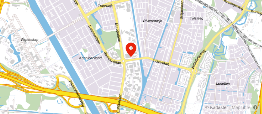 Locatie van RE/MAX Gildenhof