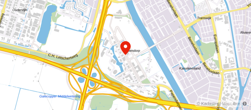 Locatie van VvAA Utrecht