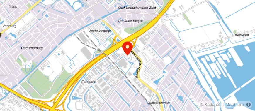Locatie van Finax BV