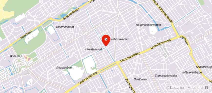Locatie van LaClé Makelaars
