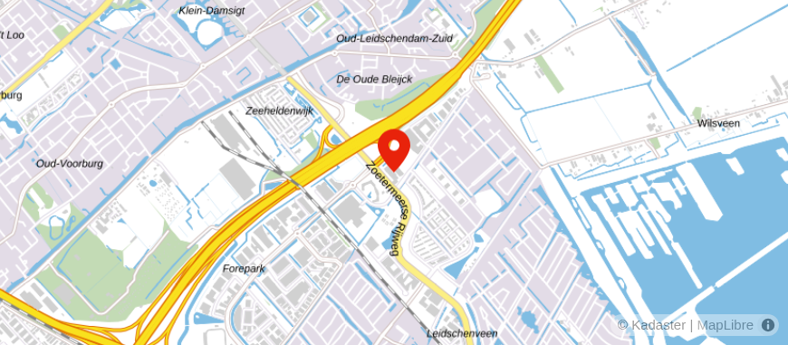 Locatie van Nivita Makelaars O.G. Den Haag