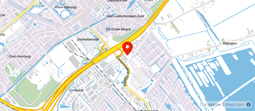 Locatie van Moore DRV - Den Haag