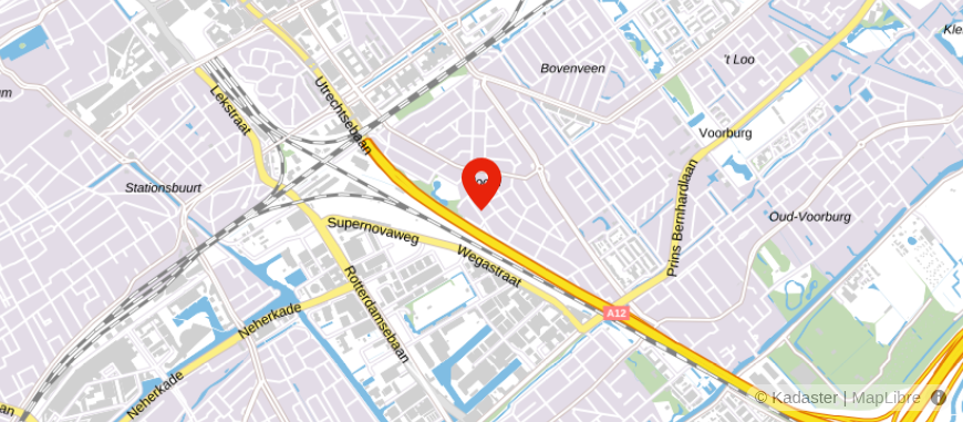 Locatie van Roos Finance - JFTA