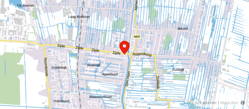 Locatie van All4Finance Hypotheken - Verzekeringen Boskoop