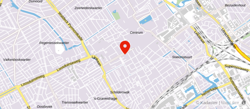 Locatie van Force Finance Den Haag