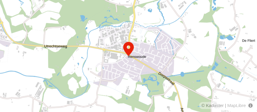 Locatie van Van Roekel Hypotheken