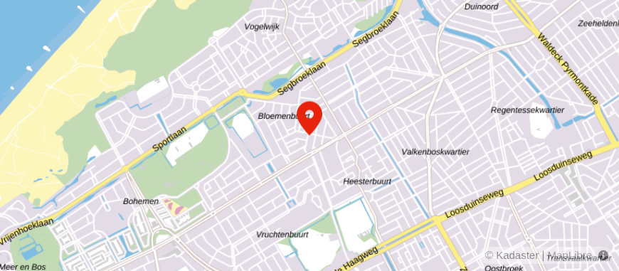 Locatie van Maya Seif Fiscaal Adviesbureau