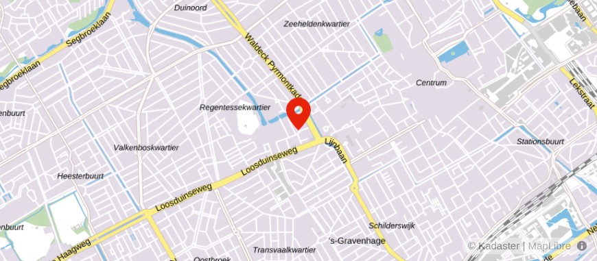 Locatie van Uitvaartverzorging J. Henning