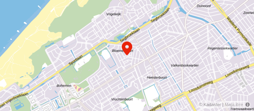 Locatie van MG Financieel Consult