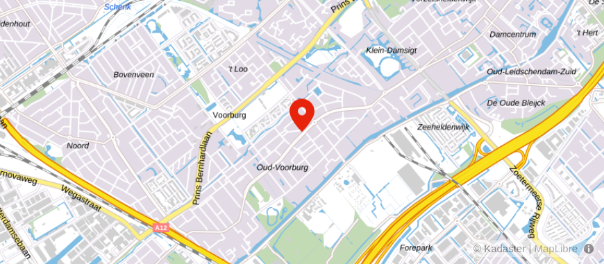 Locatie van Park Adviesgroep