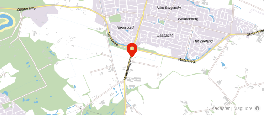 Locatie van ABVH Administratie Belastingadviesbureau