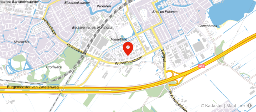 Locatie van Huisman & Partners B.V.