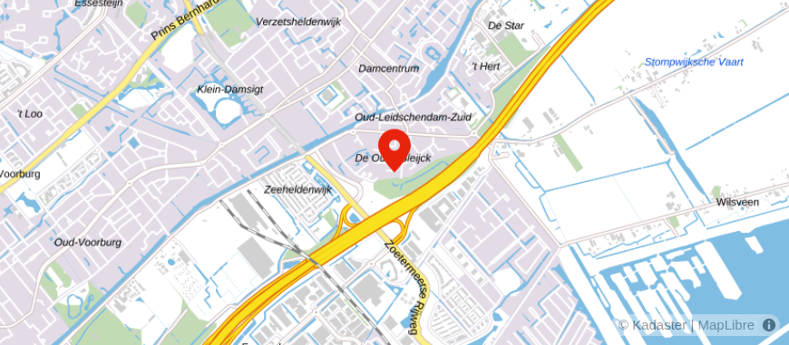 Locatie van  't Huis Hypotheken BV