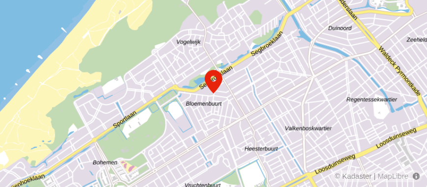 Locatie van Van Houdt Vastgoed