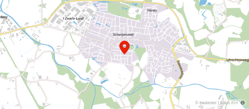 Locatie van Blaauwendraad Makelaardij & Hypotheekcentrum