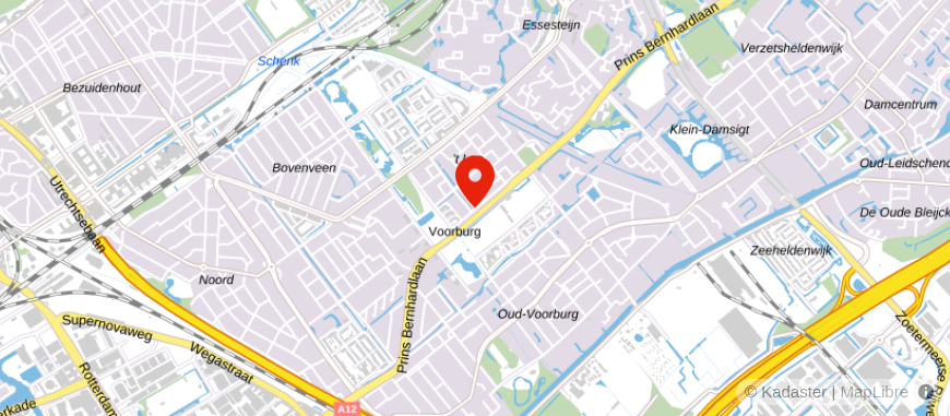 Locatie van Dijkhuizen Garantiemakelaars
