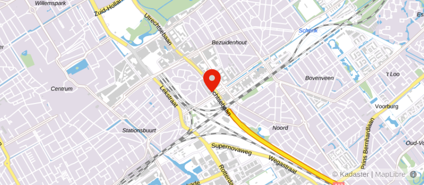 Locatie van Metropole Makelaardij