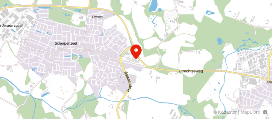 Locatie van T & A van Es Makelaardij