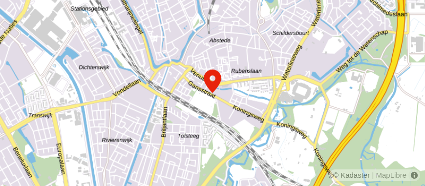 Locatie van De Drie advies