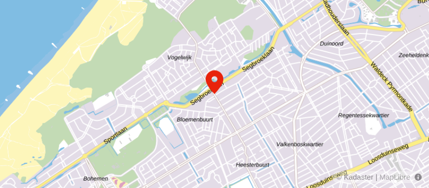 Locatie van Bliek Makelaars