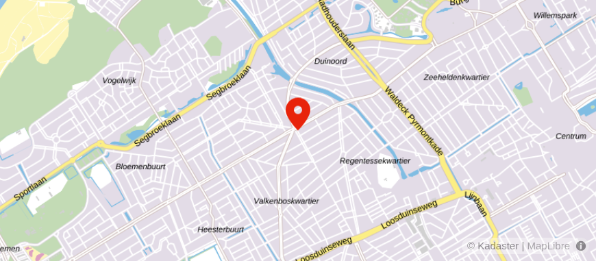 Locatie van De Scheidingsplanner Den Haag