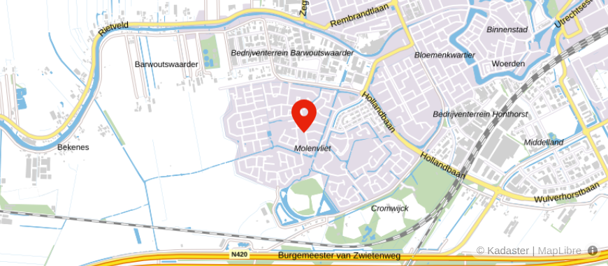 Locatie van Boog Belastingen