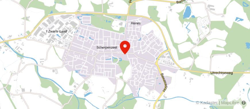 Locatie van Notariskantoor Veldjesgraaf & Korlaar