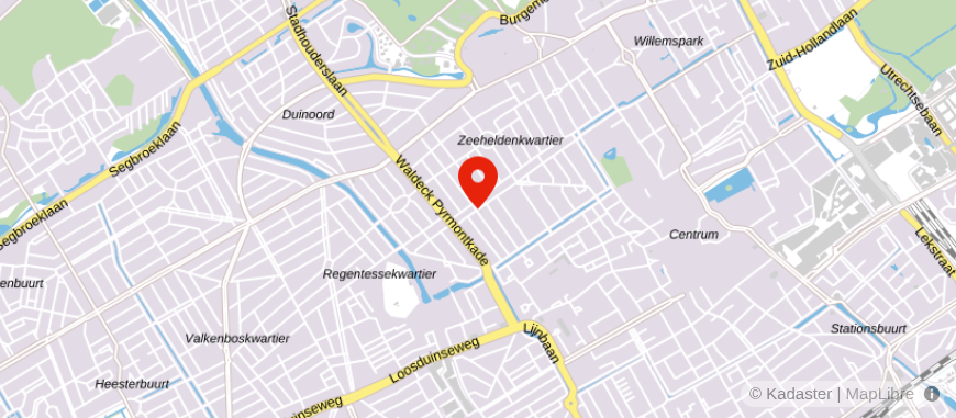 Locatie van InterChange Financiele Diensten