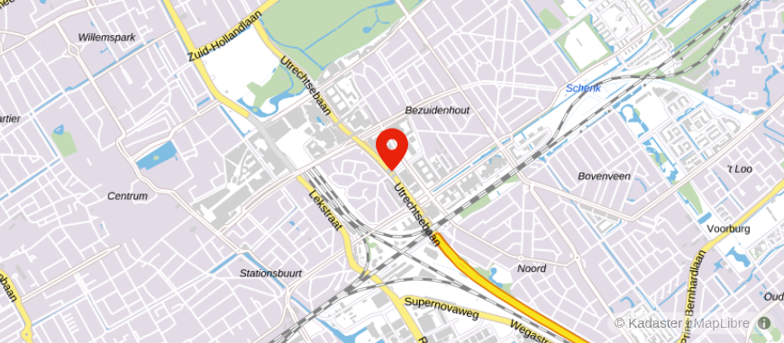 Locatie van Advocatenkantoor Vijzelman