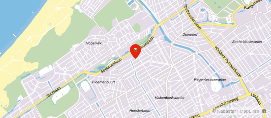 Locatie van Hans Scheenstra Makelaardij