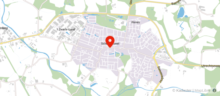 Locatie van Tekelenburg & Advocaat Hypotheken en Verzekeringen