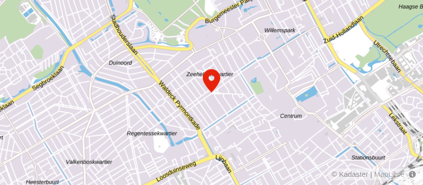 Locatie van MAD Beheer