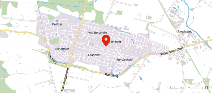 Locatie van Notariskantoor Veldjesgraaf & Korlaar