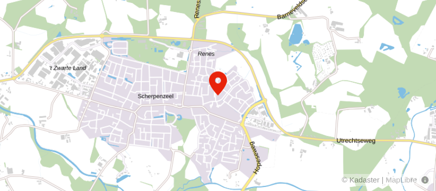Locatie van Rene Doornbos makelaardij