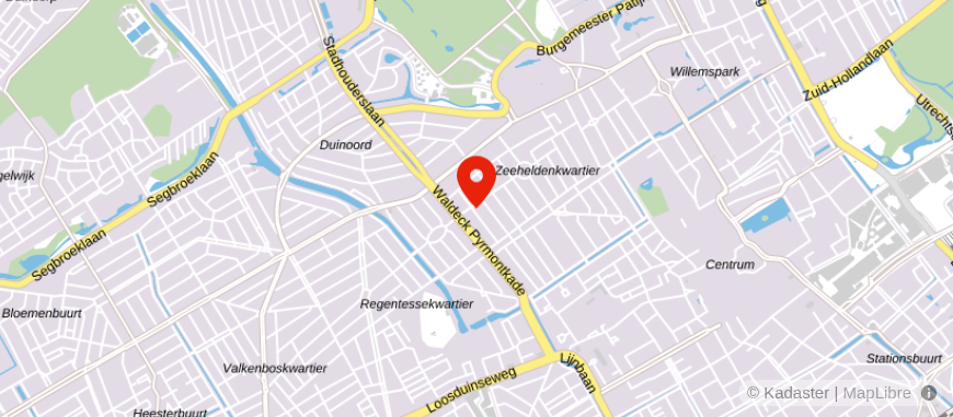 Locatie van Wijzer Assurantiën en Hypotheek Adviescentrum