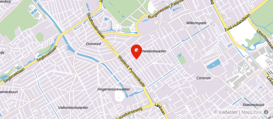 Locatie van B&F Makelaar