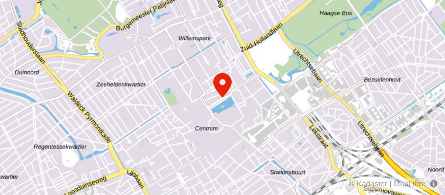 Locatie van Mazars Den Haag